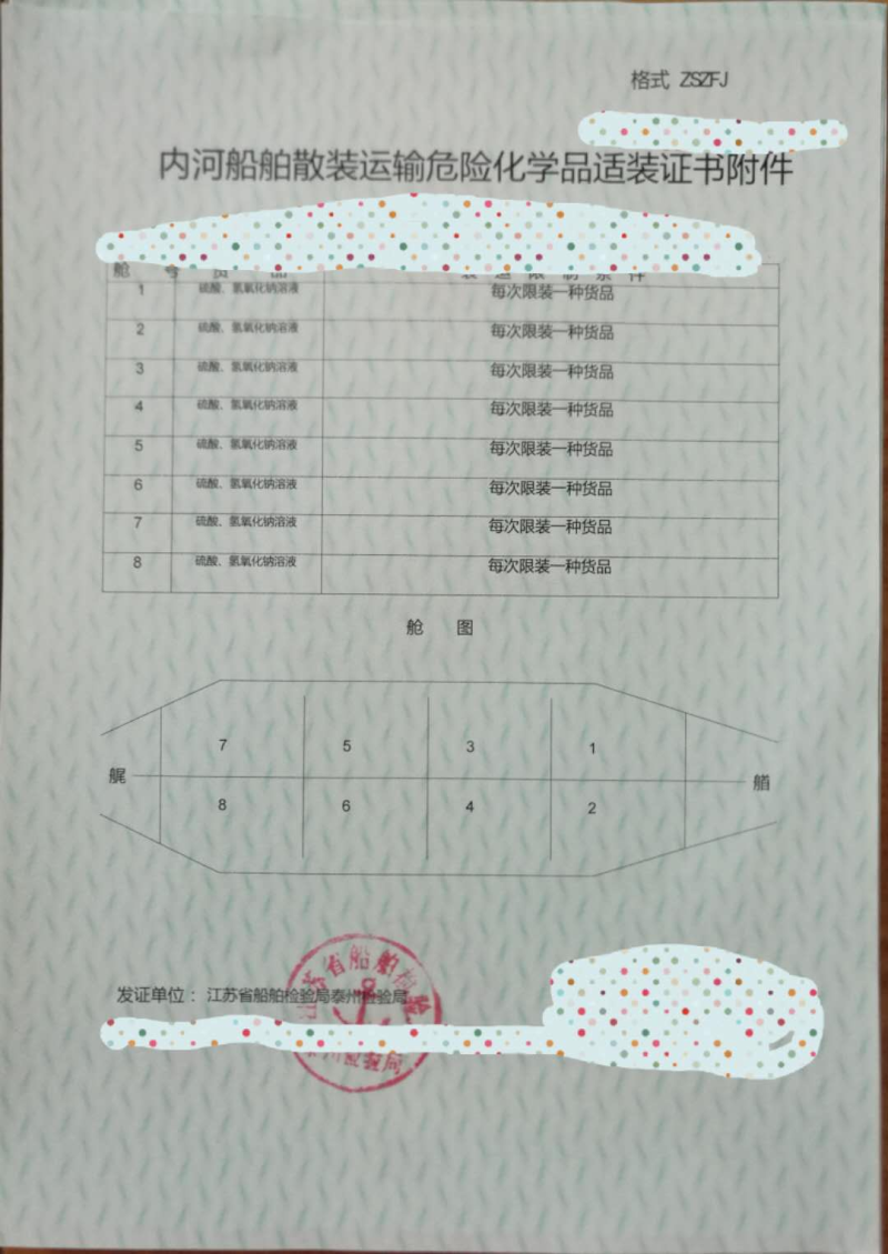 泰州821吨二手江船出售